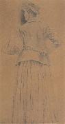 Fernand Khnopff Study For Memories china oil painting artist